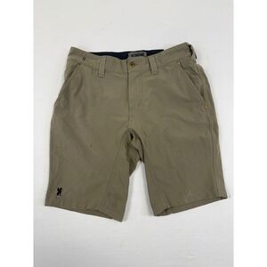 Distressed Chrome Industries Shorts Mens 32 Khaki Tan Cycling Commuter Utility
